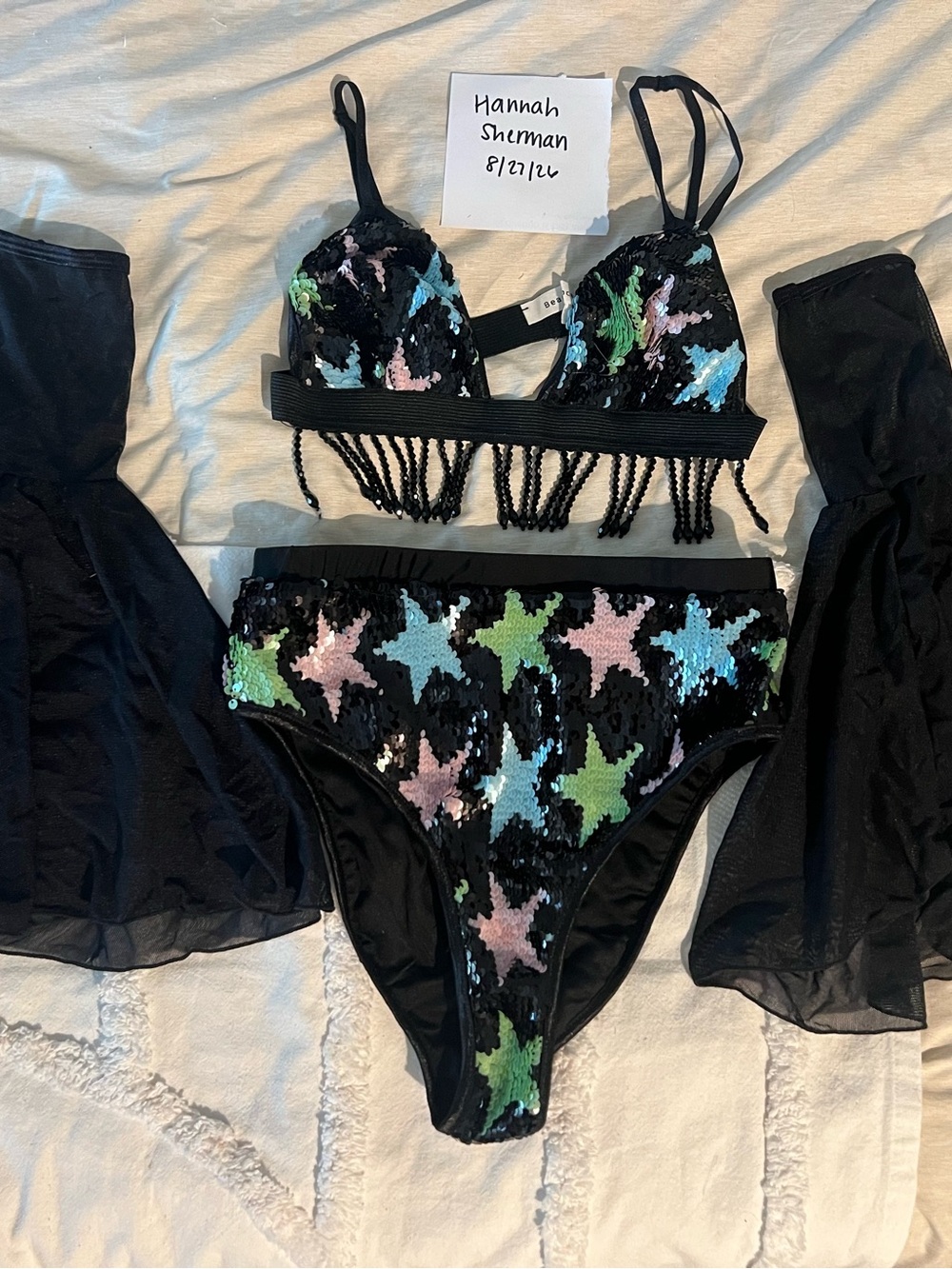 rave wonderland set with sleeves